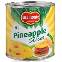 DELMONTE CAN PINEAPPLE SLICE  850 GM